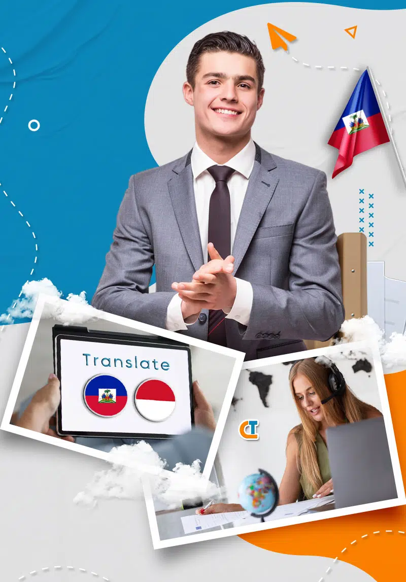 Butuh Jasa Penerjemah Bahasa Haitian Creole (Kreyòl Ayisyen) Tersumpah PT. CITRA LINGUA INTERNASIONAL melayani jasa penerjemah tersumpah, jasa penerjemah dokumen tersumpah, legalisasi, dokumen, notaris, apostille dokumen, legalisasi kedutaan, interpreter, voice over, subtitle transkrip audio dan video, laguage services, our client, contact us, about us, dan layanan penerjemah bahasa arab, belanda, inggris, prancis, mandarin, jerman, jepang, spanyol, korea, aymara, efik, norwegia, kpelle, taiwan, abkhazia, italia, thailand, denmark, polandia, islandia, ceko, portugis, rusia, rumania,india, pakistan, kamboja, guarani, acholi, afar, afrika, albania, aleut, amhar, ibrani, armenia, assam, avar, azeri, baluchi, bajuni, bambara, banglades, bengali, bosnia, belarusia, bulgaria, myanmar, bemba, bhojpuri, bodo, catalan, gaelic, zulu, yoruba, xhosa, wolof, venda, twi, tswana, tigrinya, telugu, tajik, tagalog, swazi, swahili, tatar, nevajo, quechua, oriya, latvia, latin, kurdi, laos, oraon, kongo, konkani, komi, koasati, kirundi, kinyarwanda, kikuyu, khoisan, samoa, kasubi, kawi, sango, sinhala, shona, sepedia, sindhi, nepali, ndebele, mizo, marathi, maori, manx, ateso, basque, cebu, dogri, bihari, dinka, ebira, edo, estonian, farsi, flemish, ilocano, igbo, hakka, iban, hongaria, hamong-mien, gujarat, georgia, galisia, fula, inuktititut, inupiaq, jawa, kannada, khasi, kazakh, keren, kashmir, rajasthani, chechnyha, kanton, dzongkha.