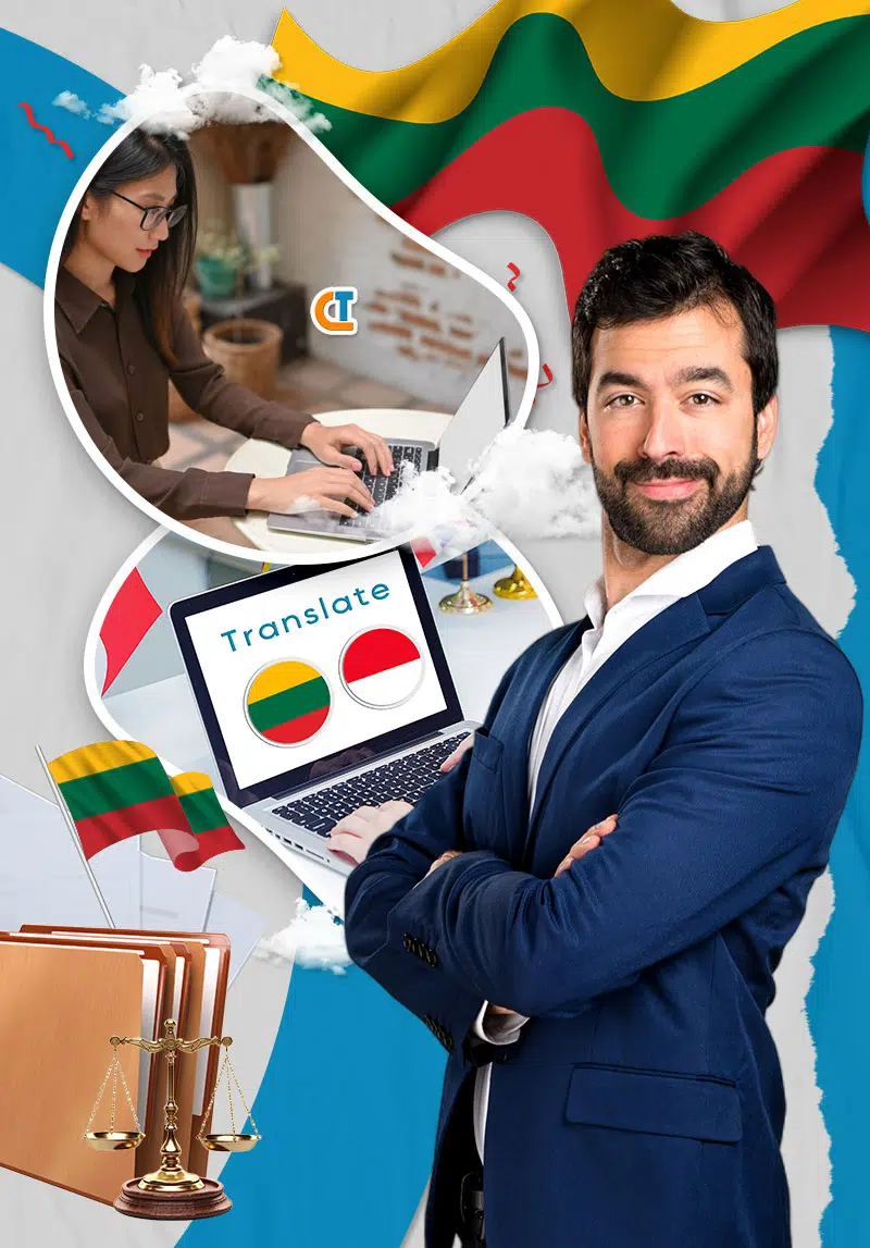 Butuh Jasa Penerjemah Bahasa Lithuanian ( Lithuania ) Tersumpah PT. CITRA LINGUA INTERNASIONAL melayani jasa penerjemah tersumpah, jasa penerjemah dokumen tersumpah, legalisasi, dokumen, notaris, apostille dokumen, legalisasi kedutaan, interpreter, voice over, subtitle transkrip audio dan video, laguage services, our client, contact us, about us, dan layanan penerjemah bahasa arab, belanda, inggris, prancis, mandarin, jerman, jepang, spanyol, korea, aymara, efik, norwegia, kpelle, taiwan, abkhazia, italia, thailand, denmark, polandia, islandia, ceko, portugis, rusia, rumania,india, pakistan, kamboja, guarani, acholi, afar, afrika, albania, aleut, amhar, ibrani, armenia, assam, avar, azeri, baluchi, bajuni, bambara, banglades, bengali, bosnia, belarusia, bulgaria, myanmar, bemba, bhojpuri, bodo, catalan, gaelic, zulu, yoruba, xhosa, wolof, venda, twi, tswana, tigrinya, telugu, tajik, tagalog, swazi, swahili, tatar, nevajo, quechua, oriya, latvia, latin, kurdi, laos, oraon, kongo, konkani, komi, koasati, kirundi, kinyarwanda, kikuyu, khoisan, samoa, kasubi, kawi, sango, sinhala, shona, sepedia, sindhi, nepali, ndebele, mizo, marathi, maori, manx, ateso, basque, cebu, dogri, bihari, dinka, ebira, edo, estonian, farsi, flemish, ilocano, igbo, hakka, iban, hongaria, hamong-mien, gujarat, georgia, galisia, fula, inuktititut, inupiaq, jawa, kannada, khasi, kazakh, keren, kashmir, rajasthani, chechnyha, kanton, dzongkha.